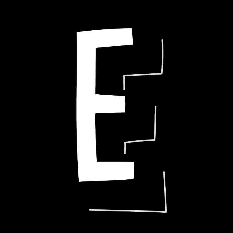 Lettre E - Alphabet E