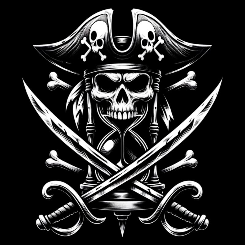 Roberts Drapeau pirate incassable