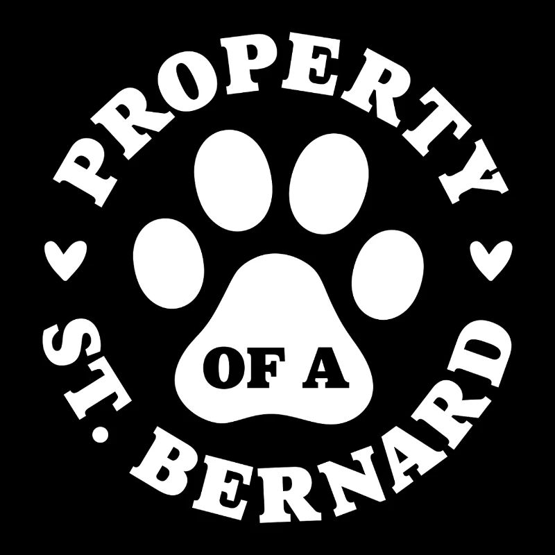 Eigentum eines Bernhardiners
