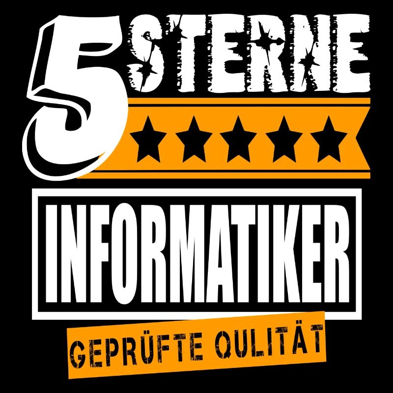 5 Sterne Informatiker Geschenk IT Abschluss Fun