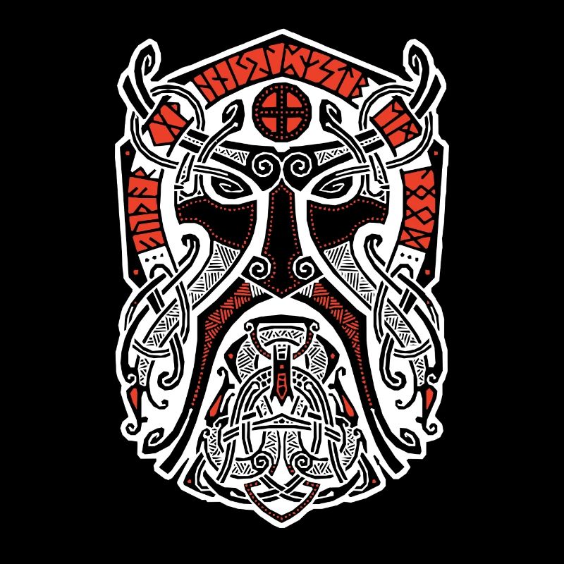 Masque de Thor Viking Vikings Odin Valhalla Walhalla