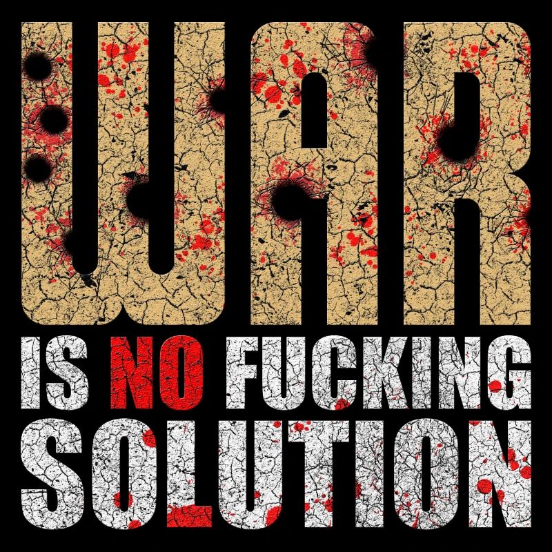 War is no solution | Krieg ist keine Lösung