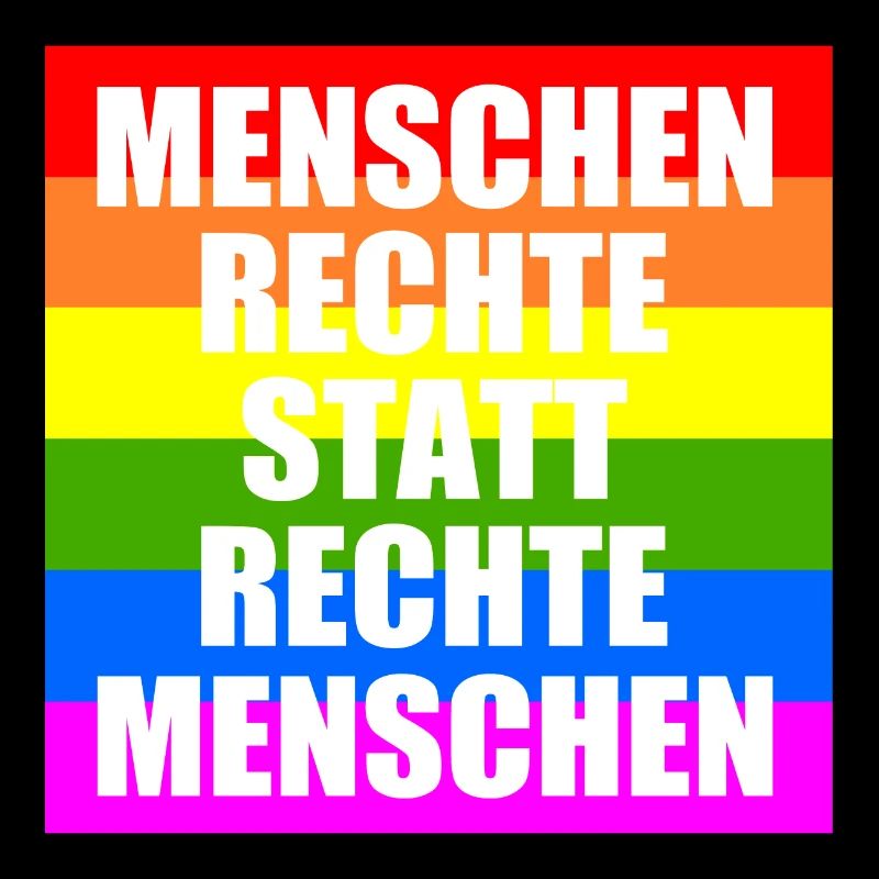menschenrechte statt rechte menschen