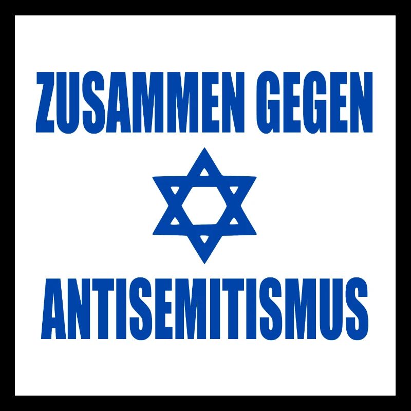 zusammen gegen antisemitismus