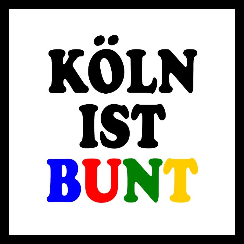 Köln ist bunt