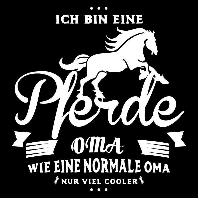 Pferde Oma