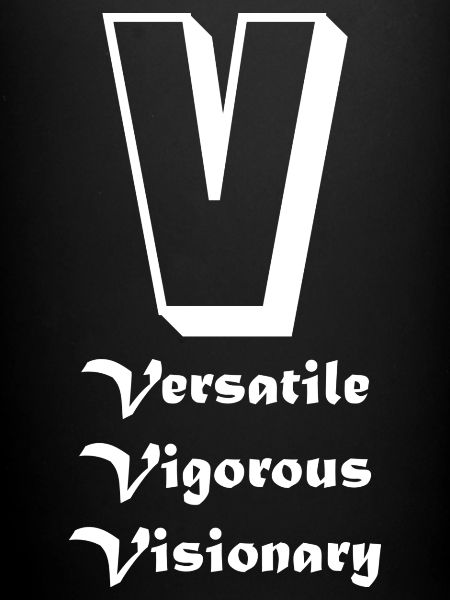 Letter & Characters (V)