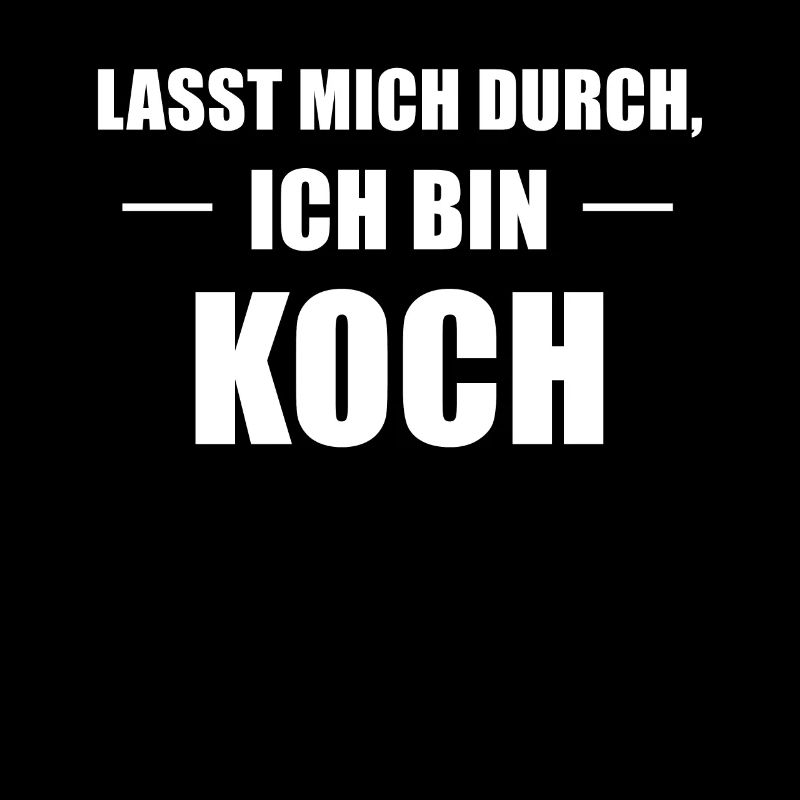 Koch Kochen Spruch Geschenk