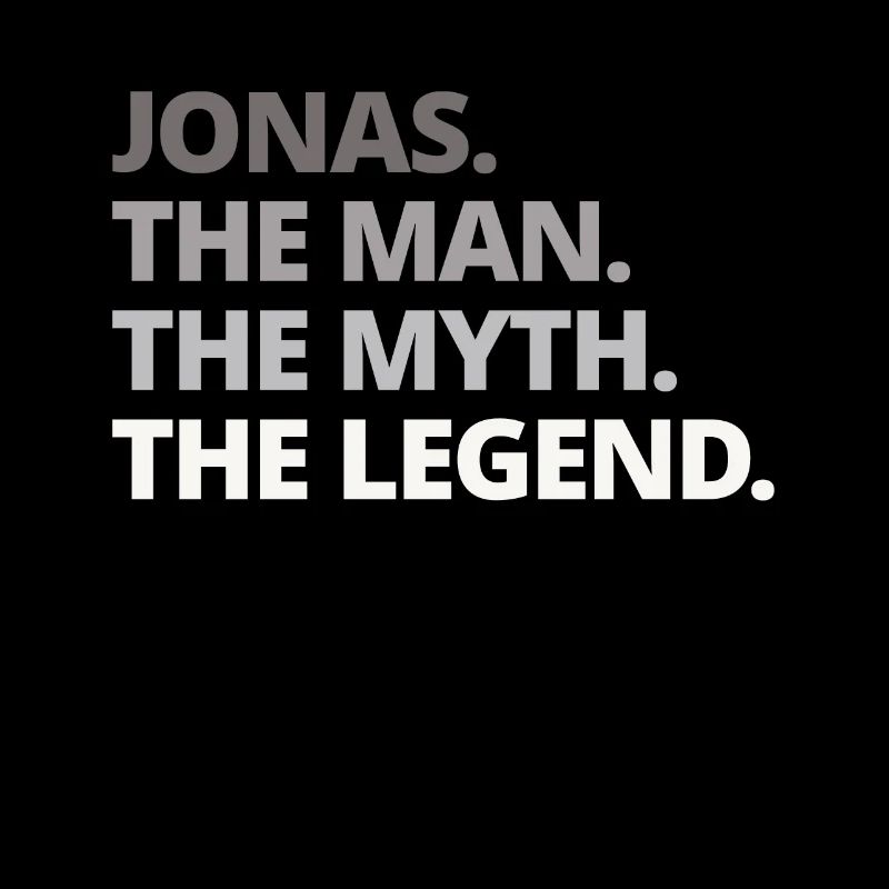 Jonas Name Sort Cadeau
