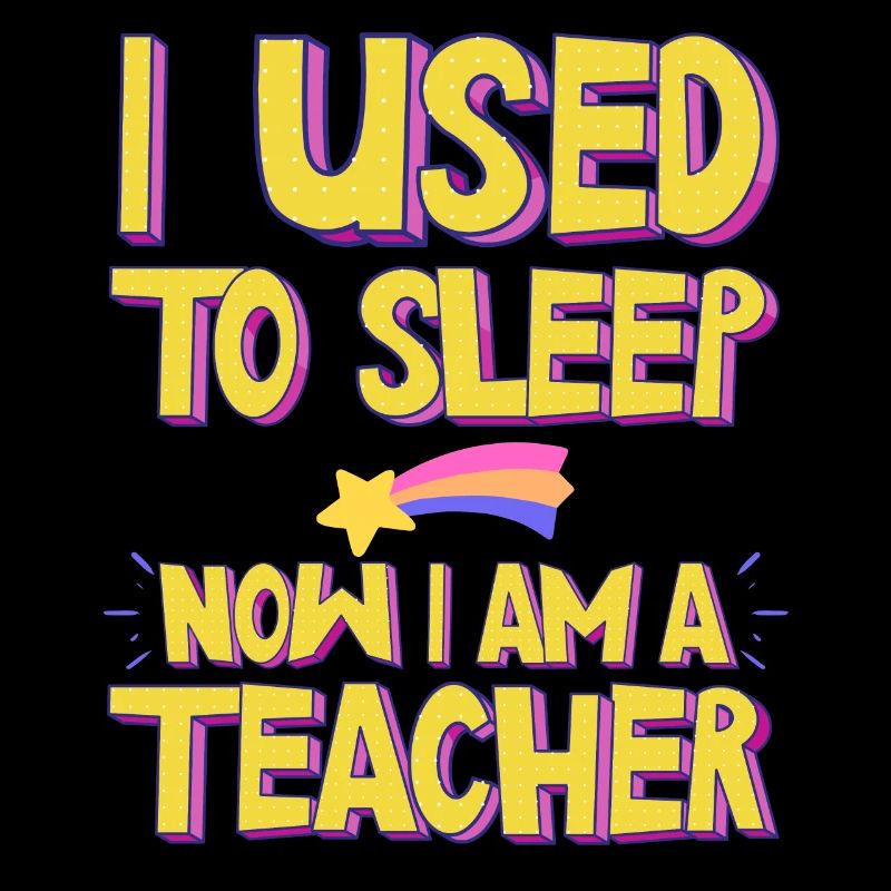 J’avais l’habitude de dormir - Maintenant je suis enseignant