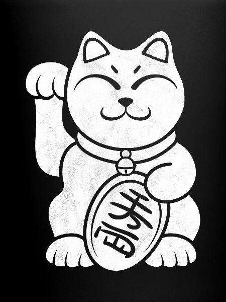 Chat chanceux