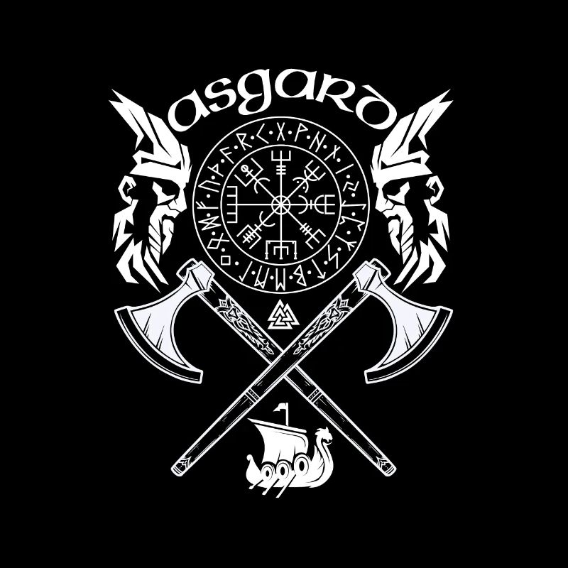 Asgard-VIKING-Wikinger SYMBOLE-WIKINGER RUNEN