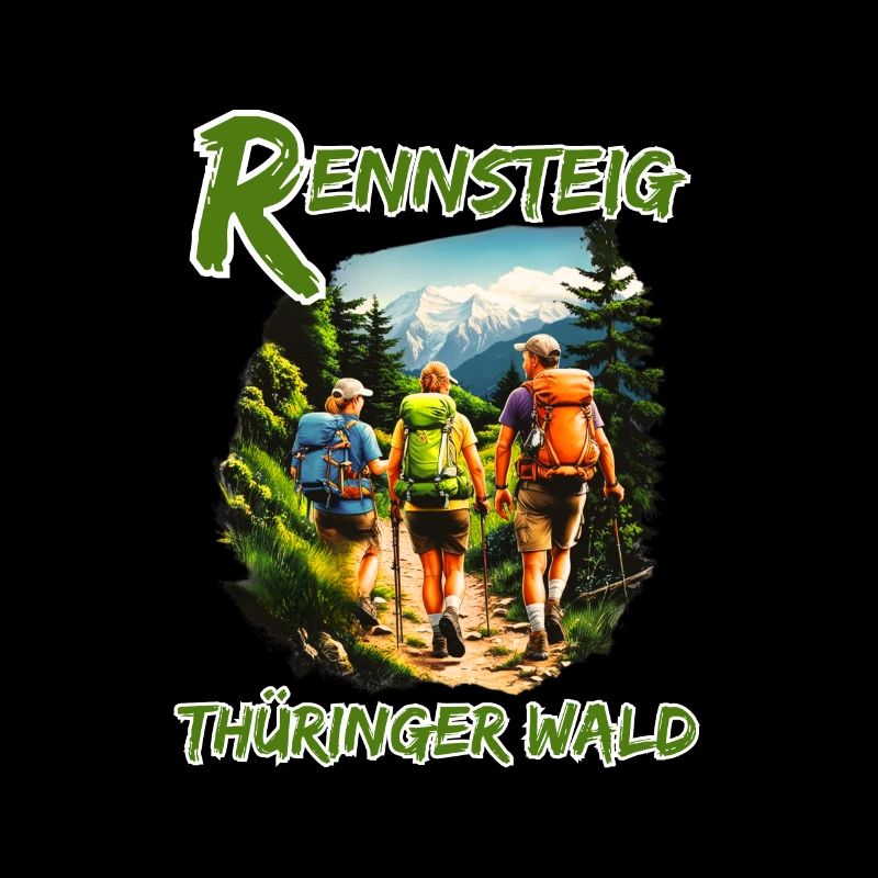 Rennsteig-Forêt de Thuringe-Thuringe