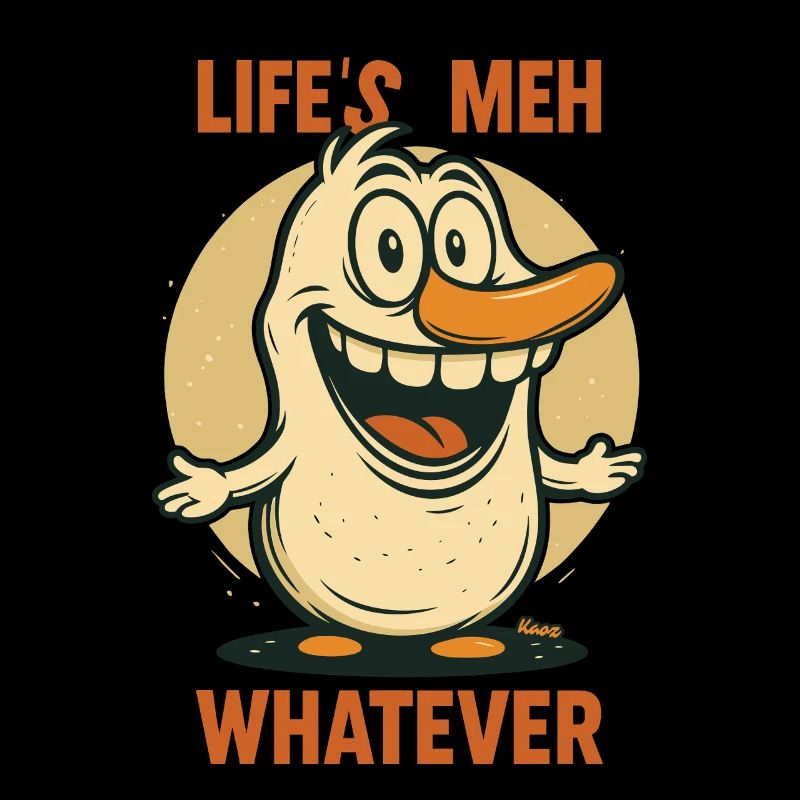 Life? Yes. – Somehow it doesn't matter duck with sock shot