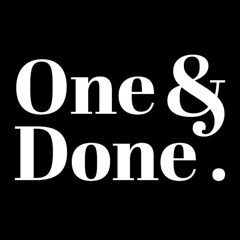 One and Done