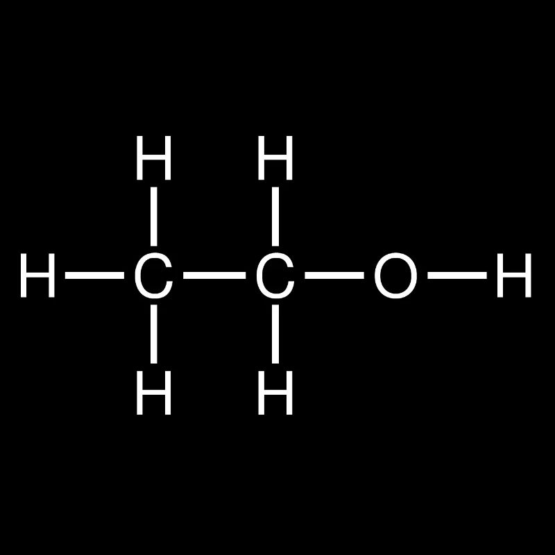 Éthanol structure alcool chimie