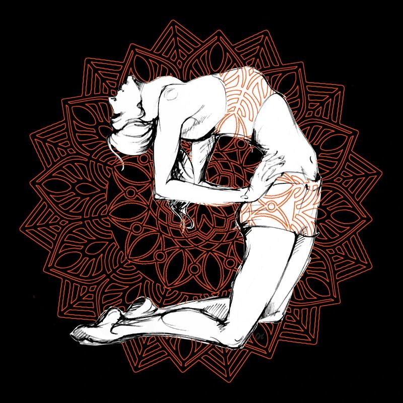 Mon yoga rouge
