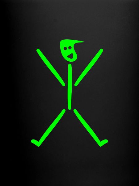 Stick figure drôle
