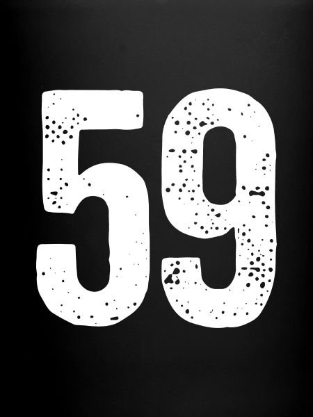 59 Numéros Blanc