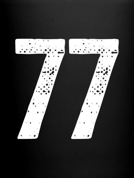 77 Numéros Blanc