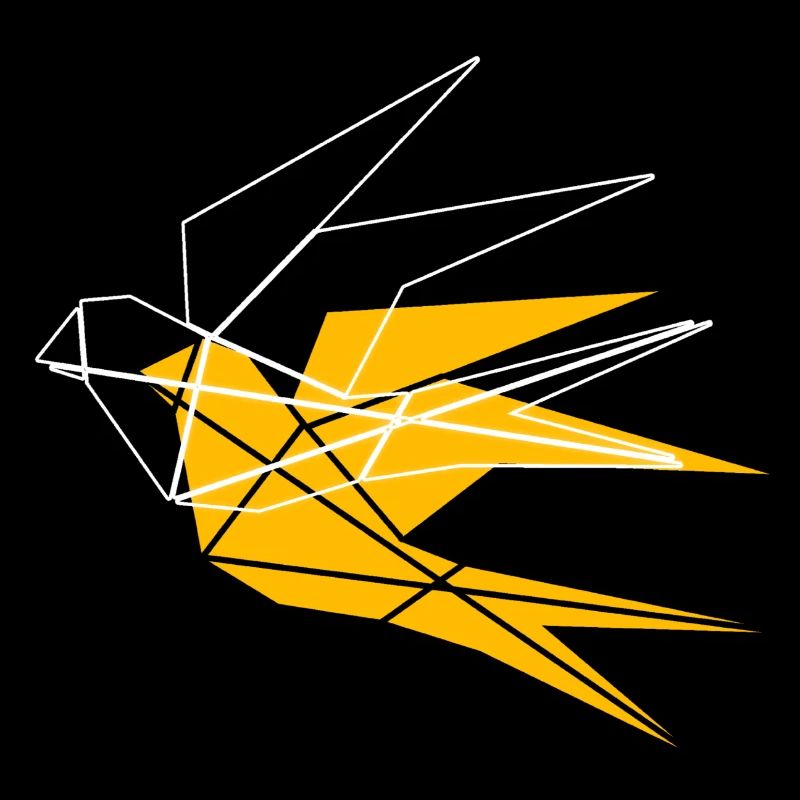 Geometrischer Vogel - Freier Vogel