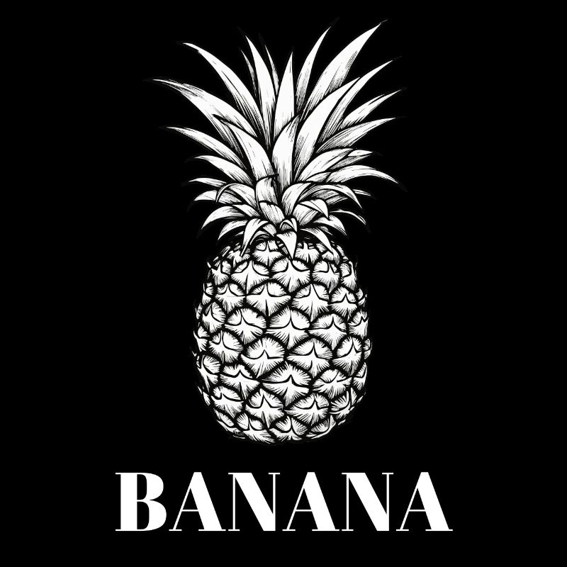 Banananas - Banane oder Ananas - Geschenk Party