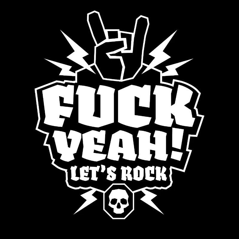 Rock Mug – ! Let’s Rock (noir)
