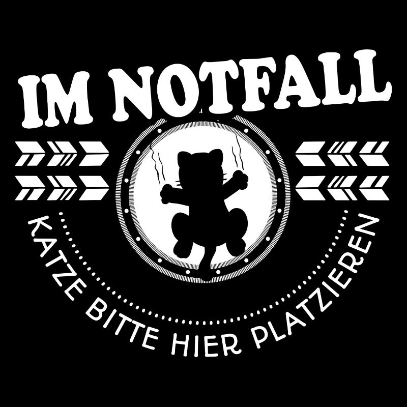 Katzen Tshirt Notfall
