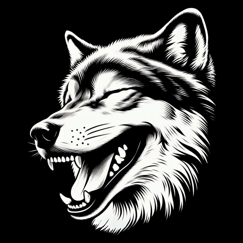 Loup rieur 🐺