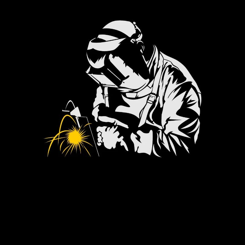 Welder At Work - Funny Iron Welding Worker Gift