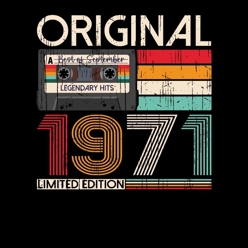 52e anniversaire Septembre Année 1971 Cassette