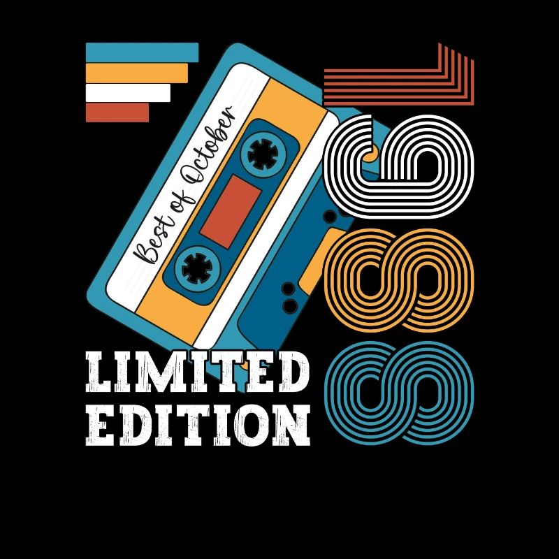 35th Birthday October Vintage 1988 Cassette
