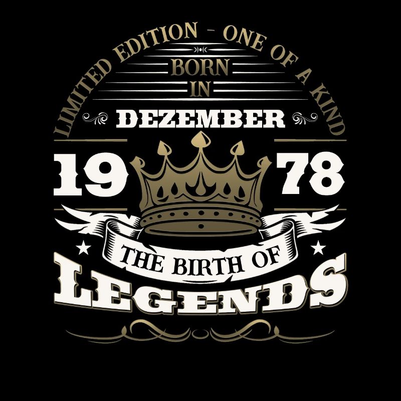 Décembre Vintage 1978 45e anniversaire légende