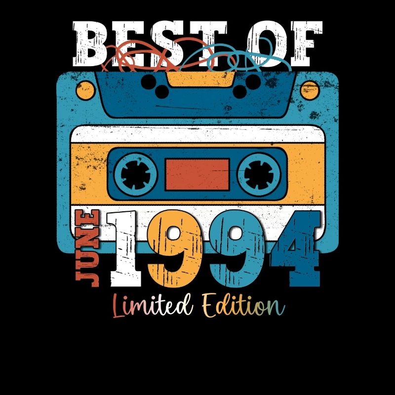 Cassette Juin 1994 Millésime 1994 Anniversaire 1994