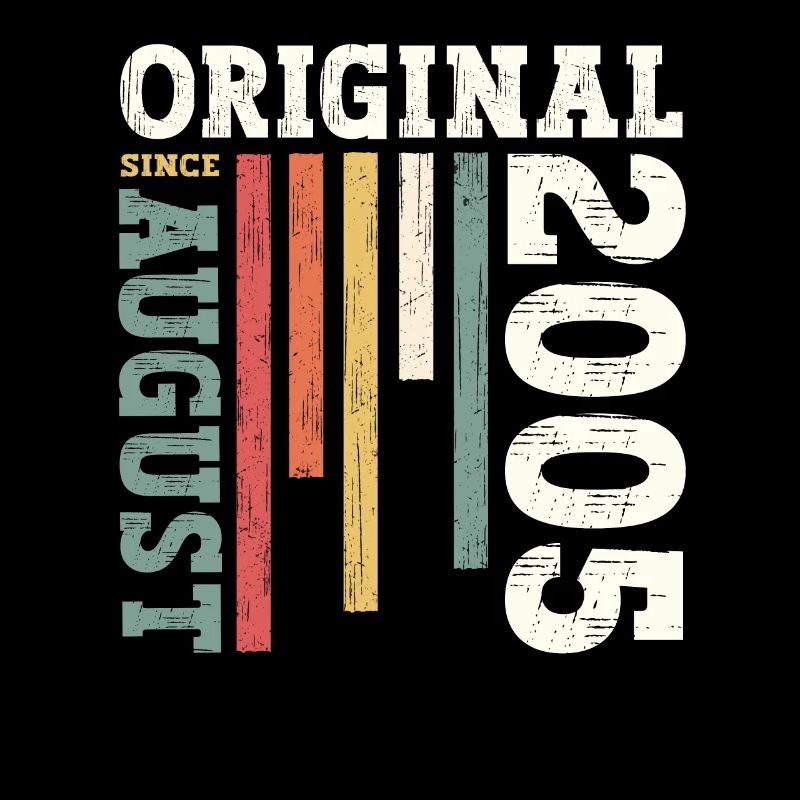 20th Birthday Original August 2005 Vintage 2005