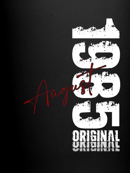 40th Birthday Legend August Born in 1985