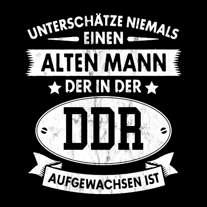 UNTERSCHÄTZE NIEMALS EINEN ALTEN MANN DDR OSSI