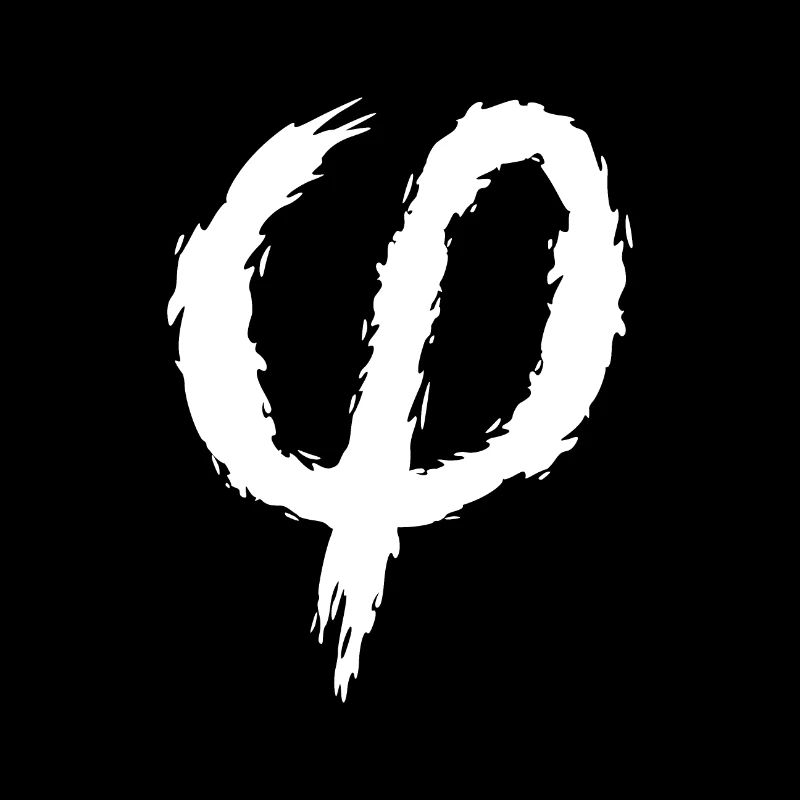 Phi Zeichen Symbol Bürste