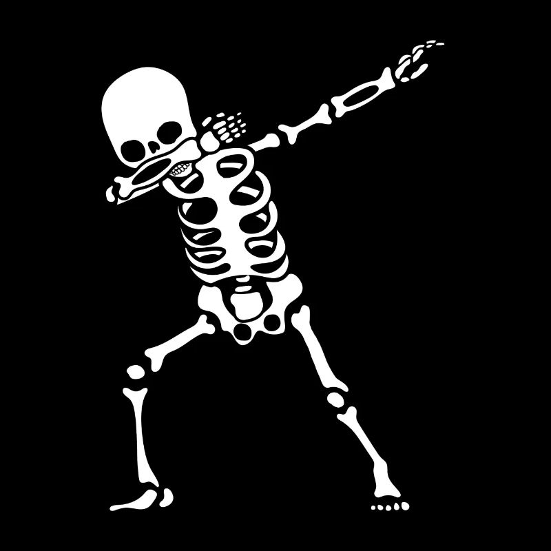 Dab dance - skeleton