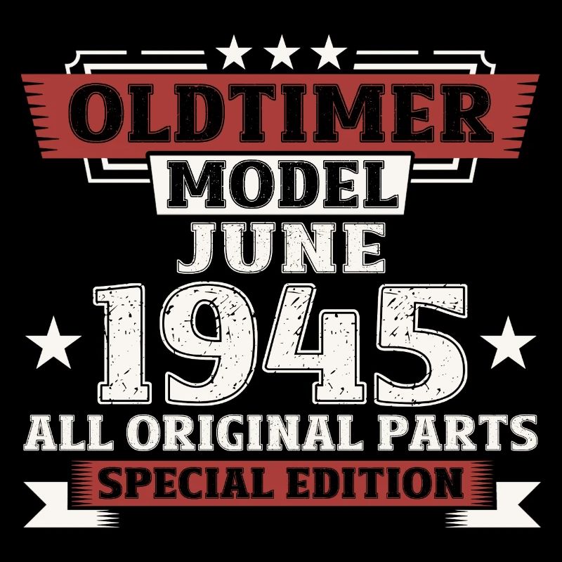 Oldtimer Juni 1945 Jahrgang 1945 30. Geburtstag 45