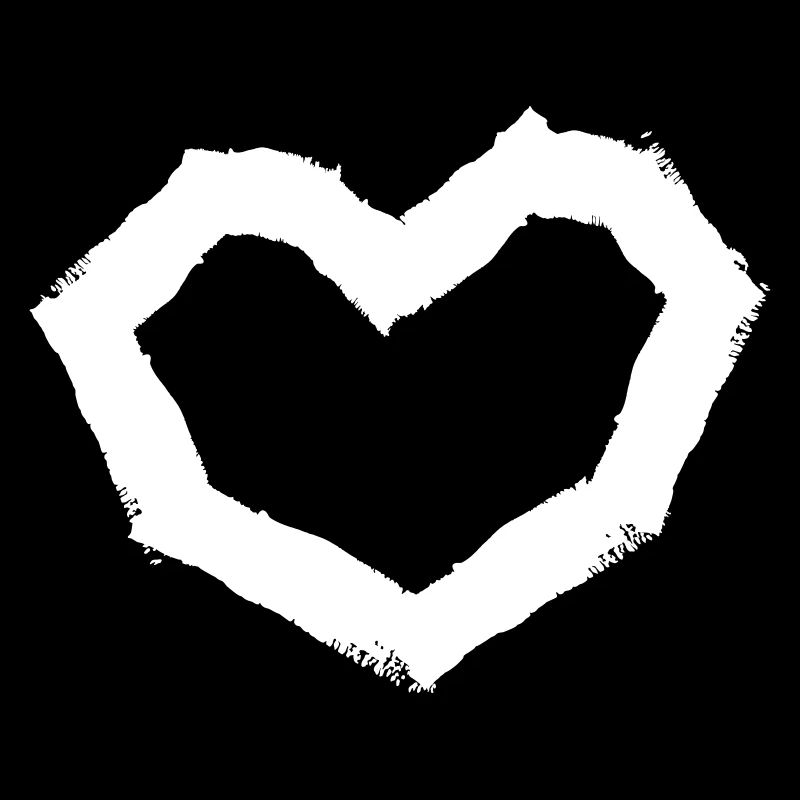 Herzform Farbe - Vektor