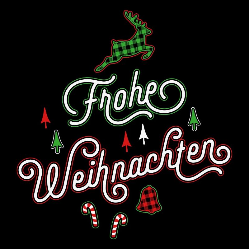 Frohe Weihnachten Ugly Christmas Sweater Geschenk