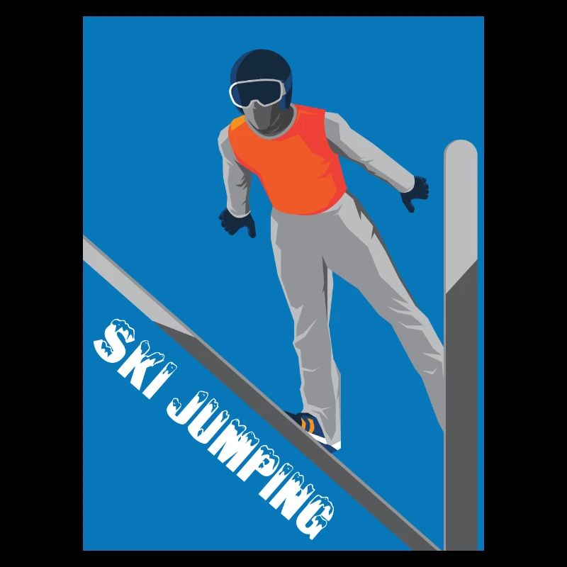 Saut à ski ski saut en longueur ski vol