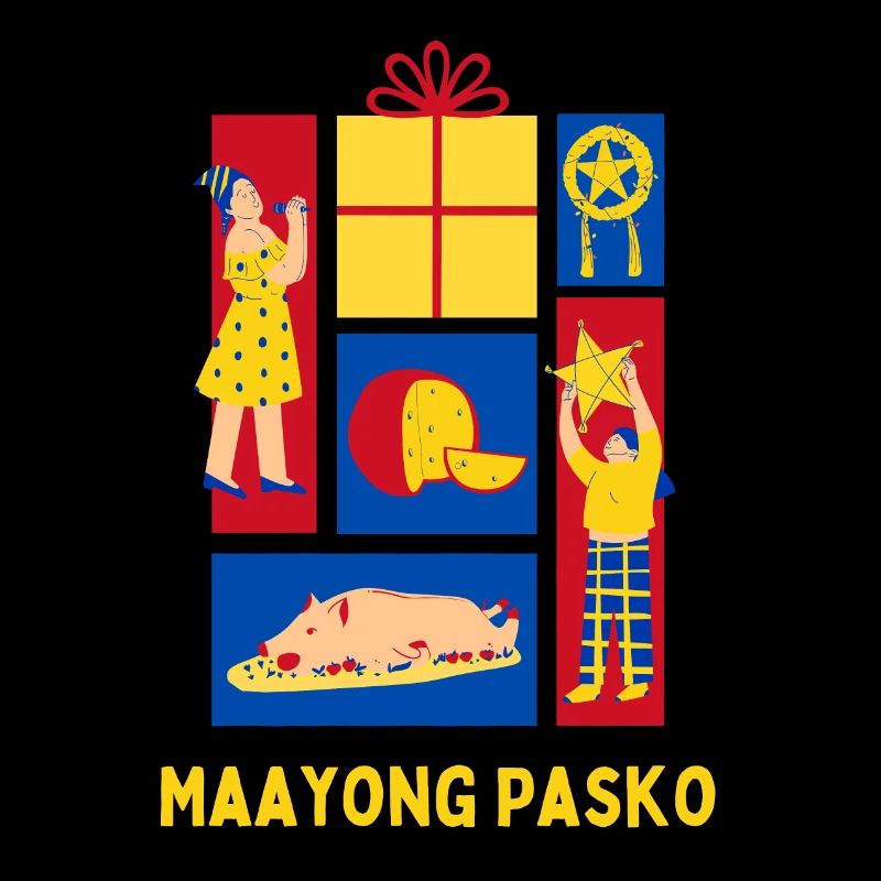 Maayong Pasko Noël style philippin