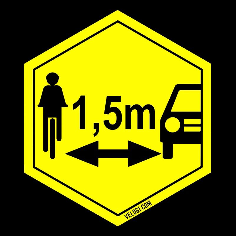 Sicherheitsabstand 1,5 Meter