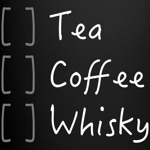 Tea Coffee Whisky - Full Colour Mug