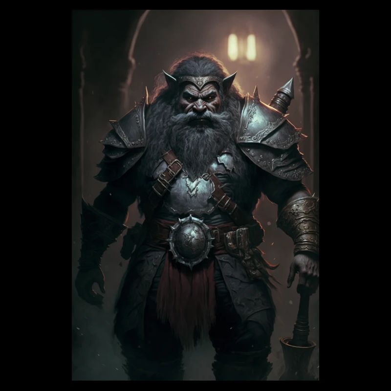 Inspired Dwarf Warrior