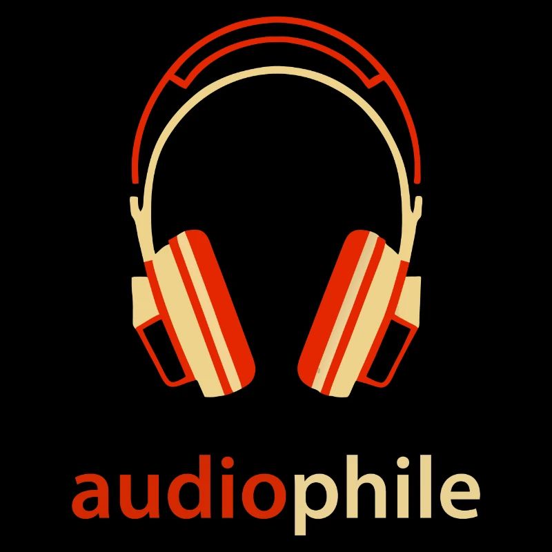 Kopfhörer-Leidenschaft elegantes Design