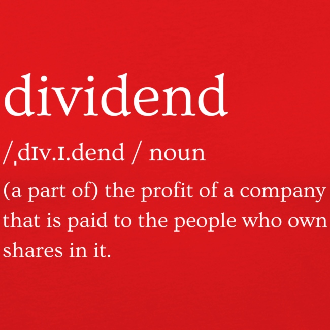 Dividend Definition