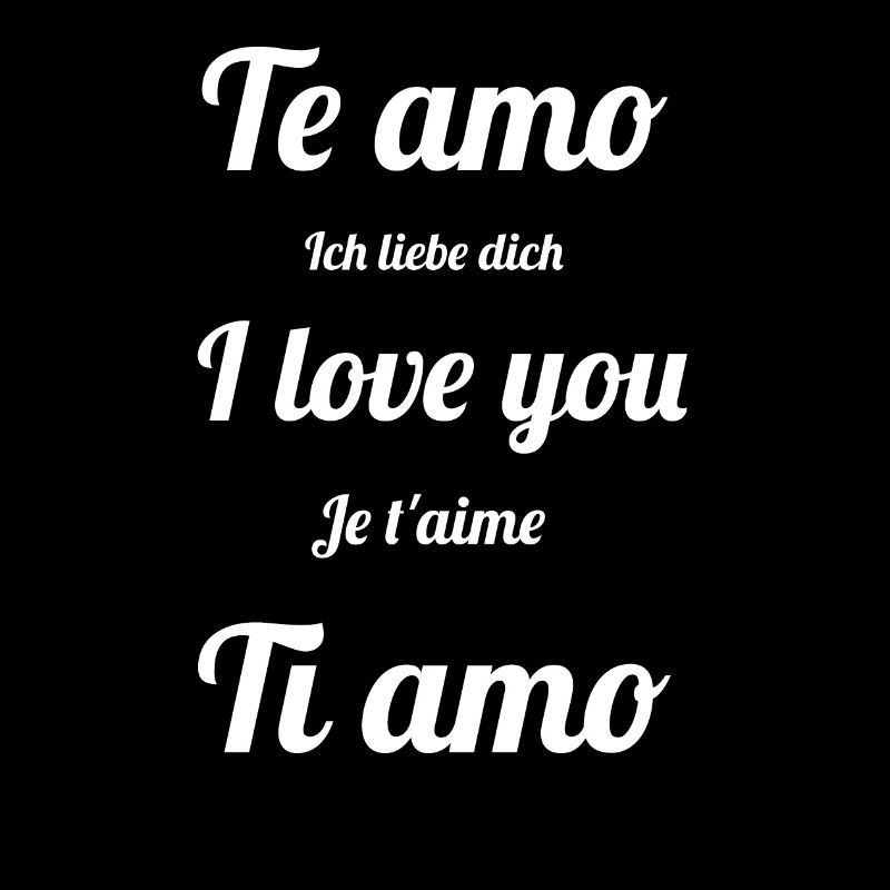 Ich liebe dich